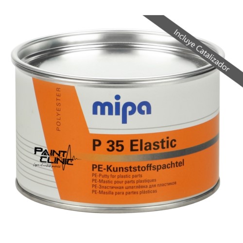 Masilla para Plasticos – Mipa P35-Elastic-PE-Kunststoffspachtel –  Paintclinic